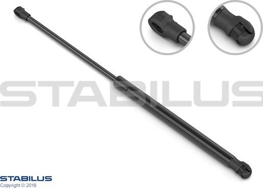 STABILUS 8127KE - Gāzes atspere, Bagāžas / Kravas nodalījuma vāks ps1.lv