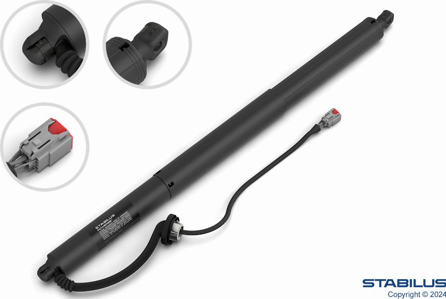 STABILUS 118362 - Elektromotors, Bagāžas nod. vāks ps1.lv