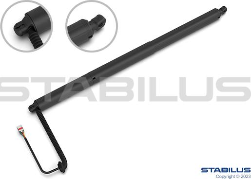 STABILUS 823161 - Elektromotors, Bagāžas nod. vāks ps1.lv