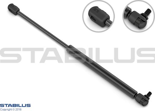 STABILUS 2482LQ - Gāzes atspere, Iekārtu nodalījuma vāks ps1.lv