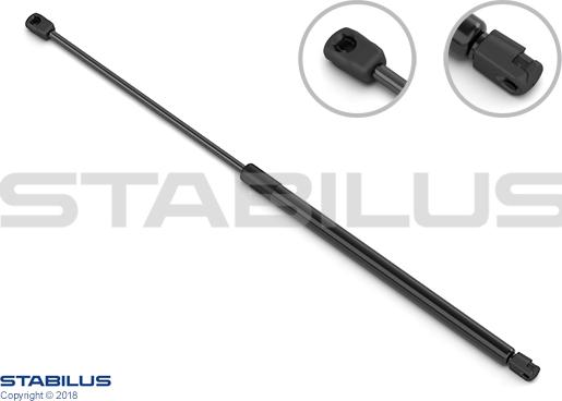 STABILUS 451737 - Gāzes atspere, Motora pārsegs ps1.lv