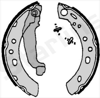 Starline BC 07090 - Bremžu loku komplekts ps1.lv