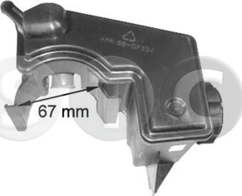 STC T403844 - Kompensācijas tvertne, Stūres past. hidrauliskā eļļa ps1.lv