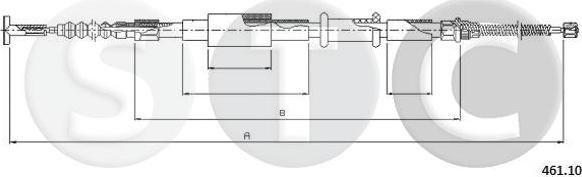 STC T481313 - Trose, Stāvbremžu sistēma ps1.lv