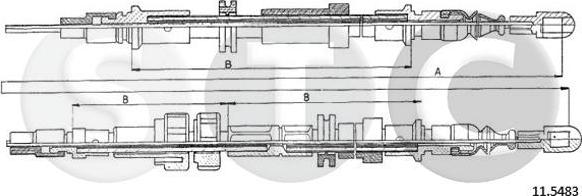 STC T481779 - Trose, Stāvbremžu sistēma ps1.lv