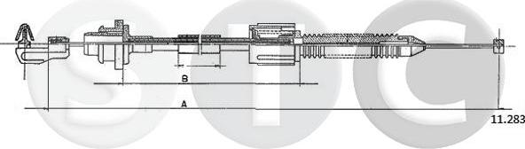 STC T483178 - Akseleratora trose ps1.lv