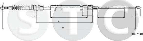 STC T483764 - Trose, Stāvbremžu sistēma ps1.lv