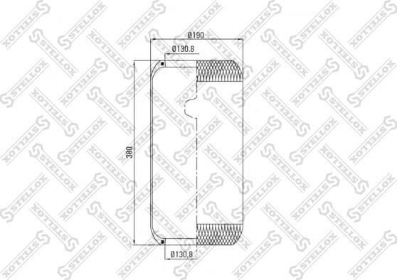 Stellox 90-36336-SX - Pneimoatsperes spilvens, Pneimopiekare ps1.lv