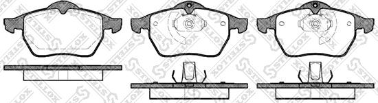 Stellox 401 010B-SX - Bremžu uzliku kompl., Disku bremzes ps1.lv