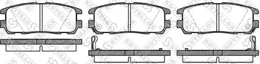 Stellox 437 002B-SX - Bremžu uzliku kompl., Disku bremzes ps1.lv