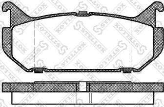 Stellox 427 000-SX - Bremžu uzliku kompl., Disku bremzes ps1.lv