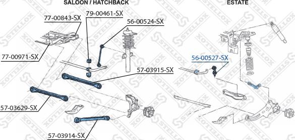 Stellox 56-00527-SX - Stiepnis / Atsaite, Stabilizators ps1.lv