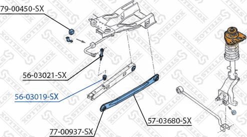 Stellox 56-03019-SX - Stiepnis / Atsaite, Stabilizators ps1.lv