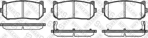 Stellox 660 002-SX - Bremžu uzliku kompl., Disku bremzes ps1.lv