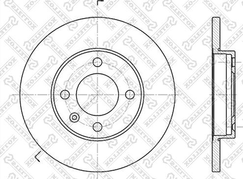 BRAKE FIT SDK7179 - Bremžu diski ps1.lv