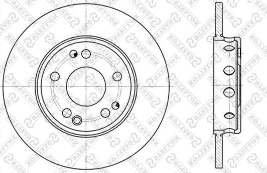 Stellox 6020-3309-SX - Bremžu diski ps1.lv