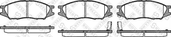 Stellox 001 080-SX - Bremžu uzliku kompl., Disku bremzes ps1.lv