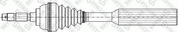 Stellox 158 1053-SX - Piedziņas vārpsta ps1.lv