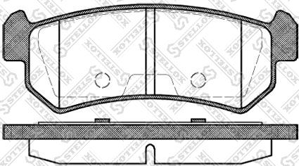 Stellox 1059 000-SX - Bremžu uzliku kompl., Disku bremzes ps1.lv