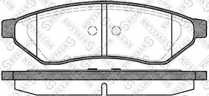 BOSCH F 03B 150 432 - Bremžu uzliku kompl., Disku bremzes ps1.lv