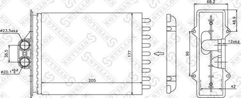 Stellox 10-35056-SX - Siltummainis, Salona apsilde ps1.lv