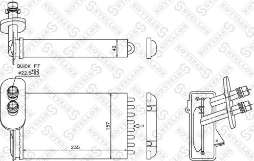 Stellox 10-35017-SX - Siltummainis, Salona apsilde ps1.lv