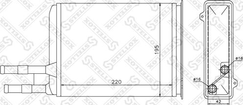 Stellox 10-35025-SX - Siltummainis, Salona apsilde ps1.lv