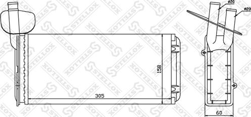 Stellox 10-35020-SX - Siltummainis, Salona apsilde ps1.lv