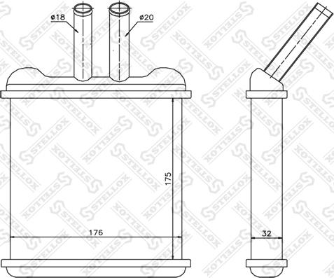 Stellox 10-35074-SX - Siltummainis, Salona apsilde ps1.lv