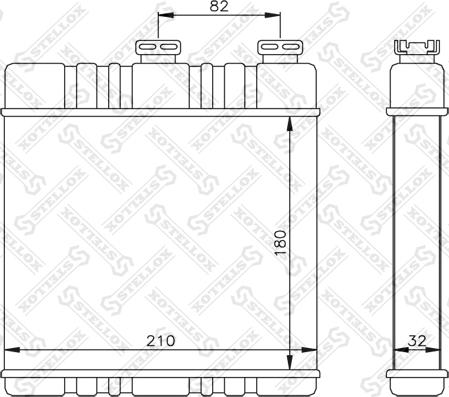 Stellox 10-35071-SX - Siltummainis, Salona apsilde ps1.lv