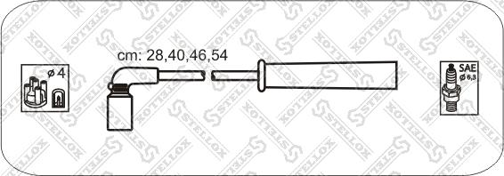 Stellox 10-30044-SX - Augstsprieguma vadu komplekts ps1.lv