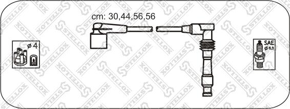 Stellox 10-38449-SX - Augstsprieguma vadu komplekts ps1.lv