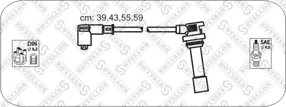 Stellox 10-38459-SX - Augstsprieguma vadu komplekts ps1.lv