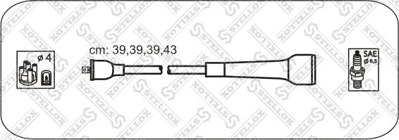 Stellox 10-38401-SX - Augstsprieguma vadu komplekts ps1.lv