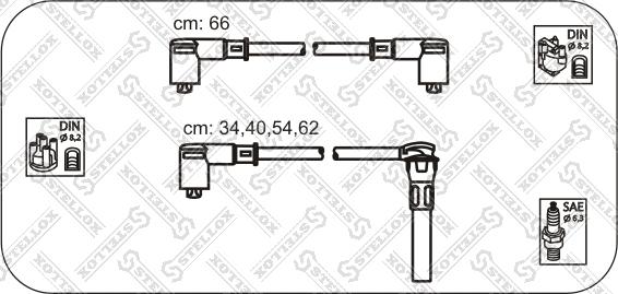 Stellox 10-38518-SX - Augstsprieguma vadu komplekts ps1.lv