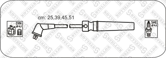 Stellox 10-38570-SX - Augstsprieguma vadu komplekts ps1.lv