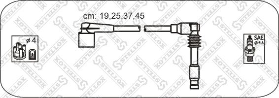 Stellox 10-38571-SX - Augstsprieguma vadu komplekts ps1.lv