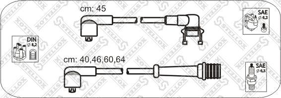 Stellox 10-38163-SX - Augstsprieguma vadu komplekts ps1.lv