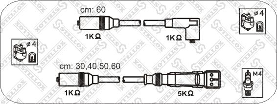 Stellox 10-38337-SX - Augstsprieguma vadu komplekts ps1.lv