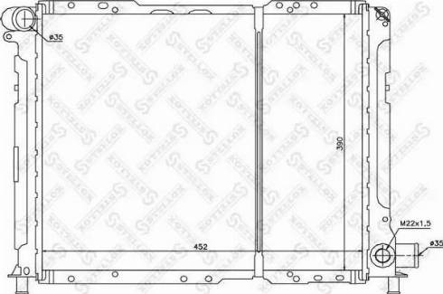 Stellox 10-25704-SX - Radiators, Motora dzesēšanas sistēma ps1.lv