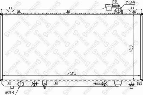 Stellox 10-26379-SX - Radiators, Motora dzesēšanas sistēma ps1.lv