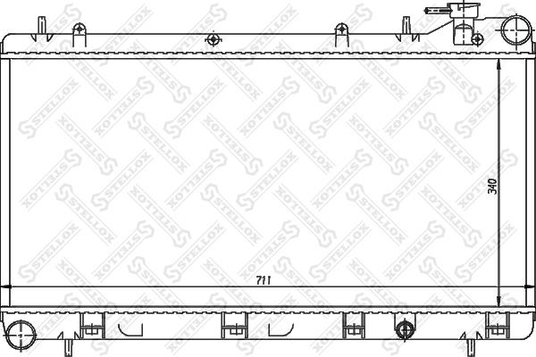 Stellox 10-26263-SX - Radiators, Motora dzesēšanas sistēma ps1.lv