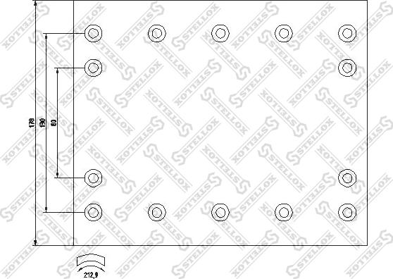 Stellox 85-00977-SX - Bremžu uzliku kompl., Trumuļu bremzes ps1.lv