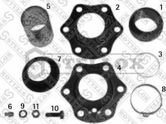 Stellox 85-07003-SX - Remkomplekts, Izvērsējizciļņa vārpsta ps1.lv