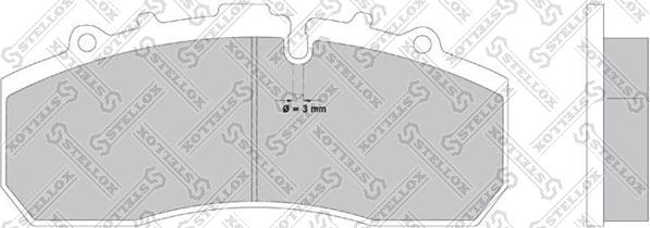 Stellox 85-11413-SX - Bremžu uzliku kompl., Disku bremzes ps1.lv