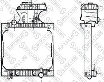 Stellox 81-03355-SX - Radiators, Motora dzesēšanas sistēma ps1.lv