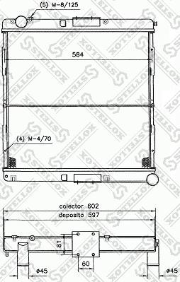 Stellox 81-03301-SX - Radiators, Motora dzesēšanas sistēma ps1.lv