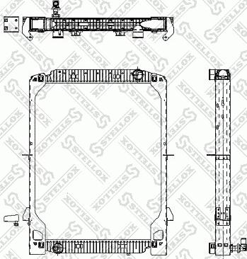 Stellox 81-03319-SX - Radiators, Motora dzesēšanas sistēma ps1.lv