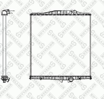 Stellox 81-03312-SX - Radiators, Motora dzesēšanas sistēma ps1.lv