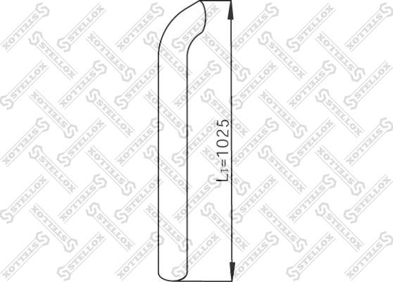 Stellox 82-03747-SX - Izplūdes caurule ps1.lv